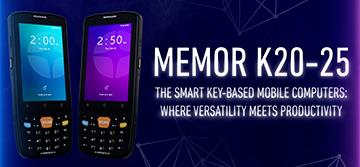 得利捷推出功能全面的按键式移动终端Memor K20-25